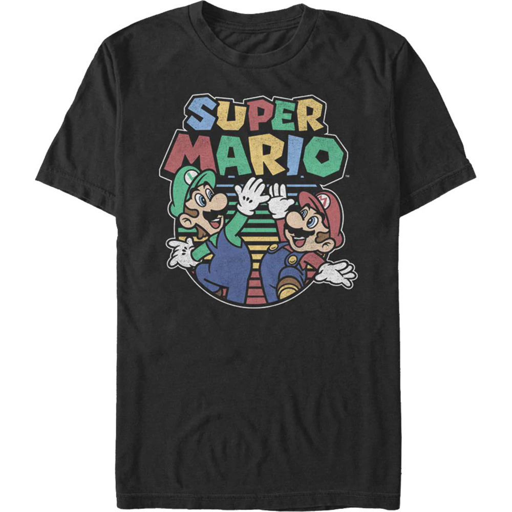 High Five Super Mario Bros Tshirt